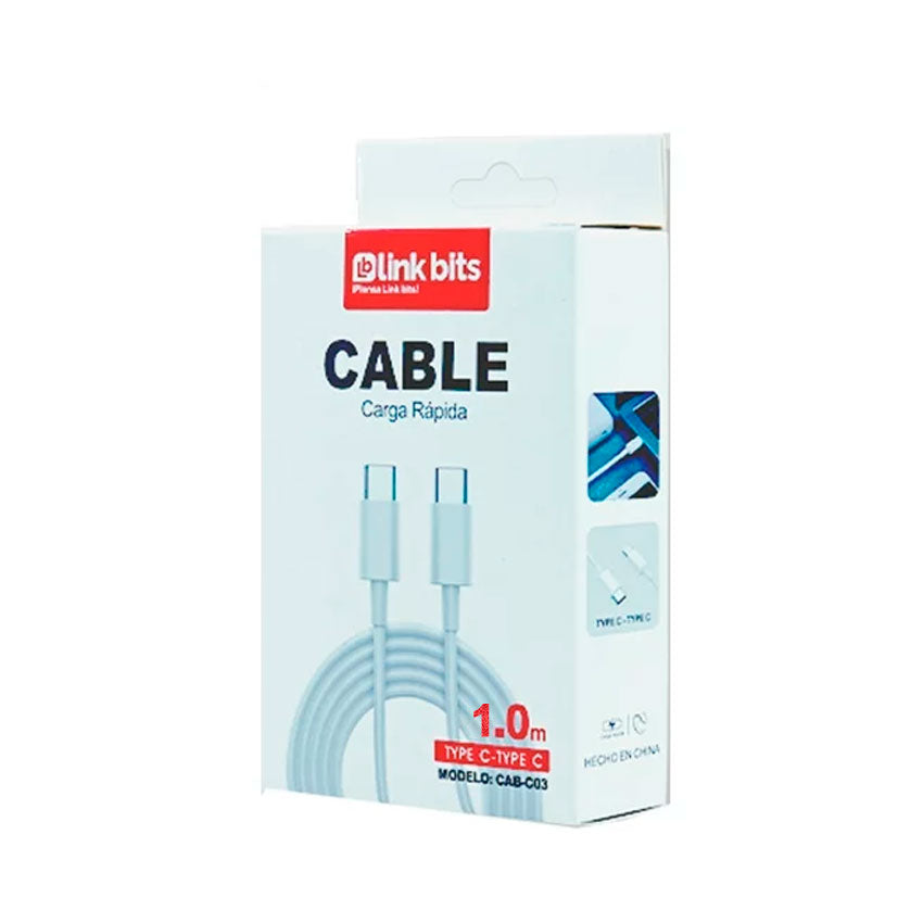 CABLE USB TIPO "C" A USB TIPO "C" L