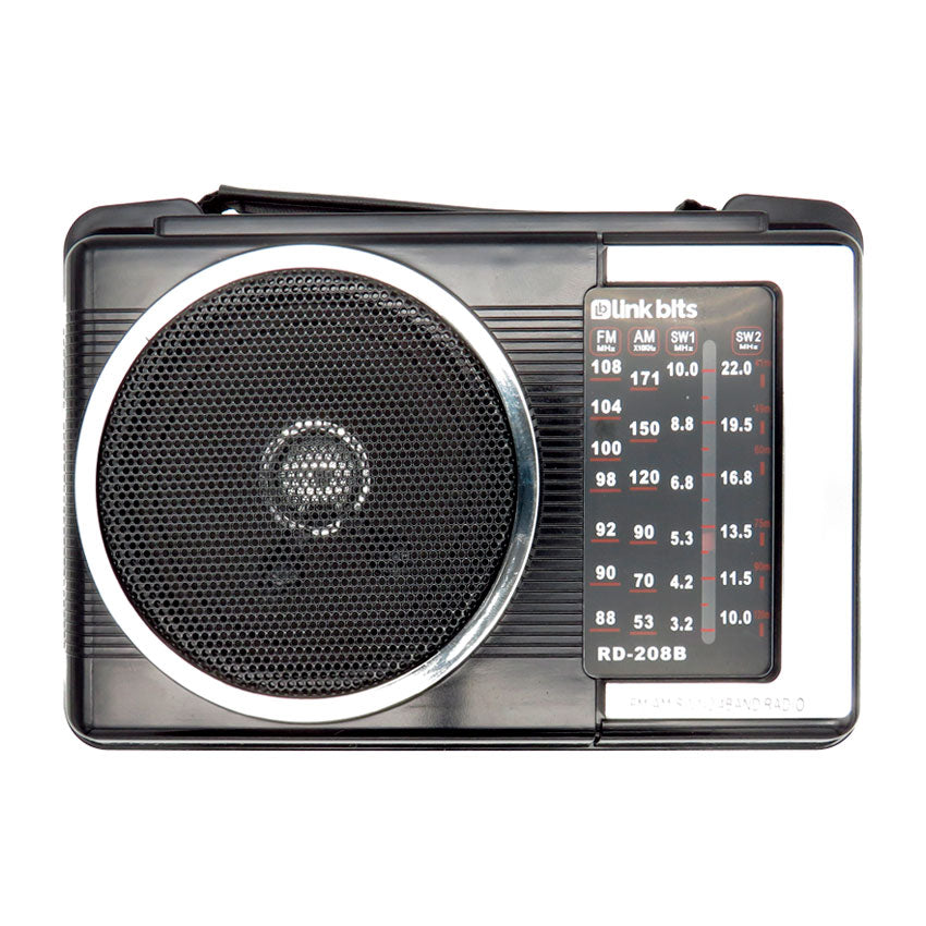 LINKBITS RADIO RETRO FM/AM/SW DE PILAS O CORRIENTE DE LUZ T3304 COLOR