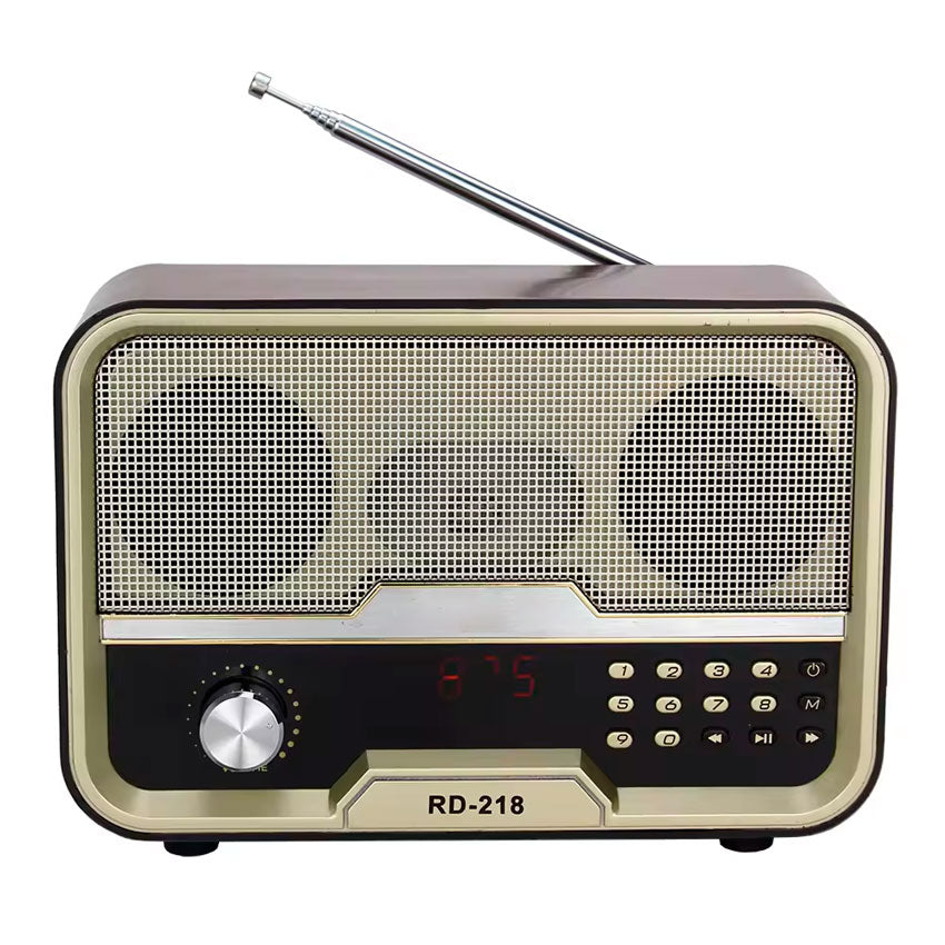 BOCINA RADIO RD-218 AM FM RECARGABLE BLUETOOTH LINK BITS