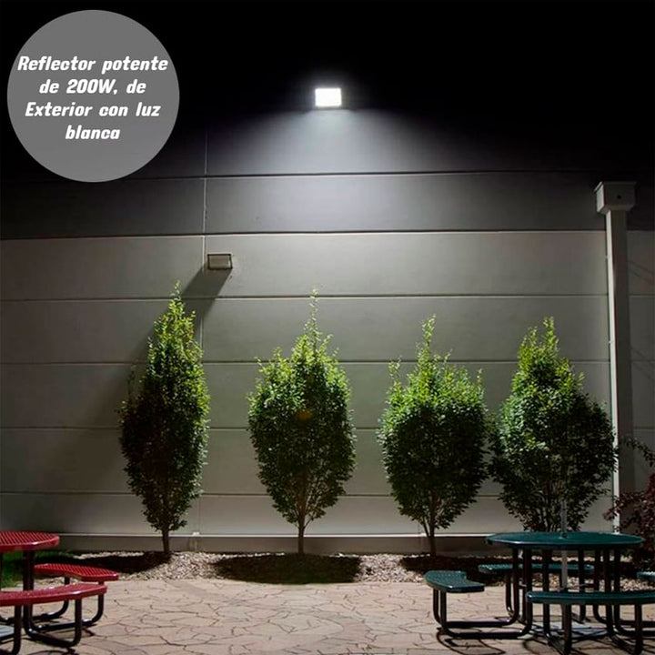 REFLECTOR LED EXTERIOR LUZ FRIA 200W TIANLAI