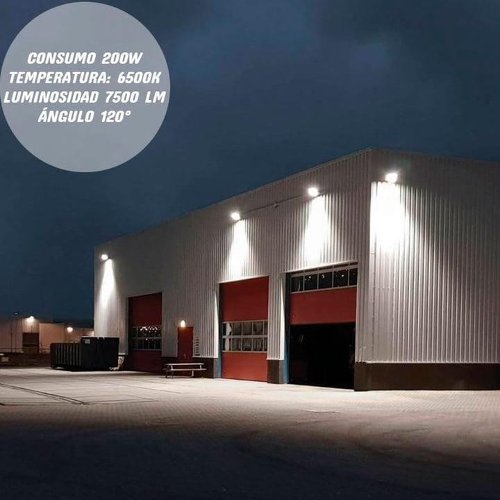 REFLECTOR LED EXTERIOR LUZ FRIA 200W TIANLAI