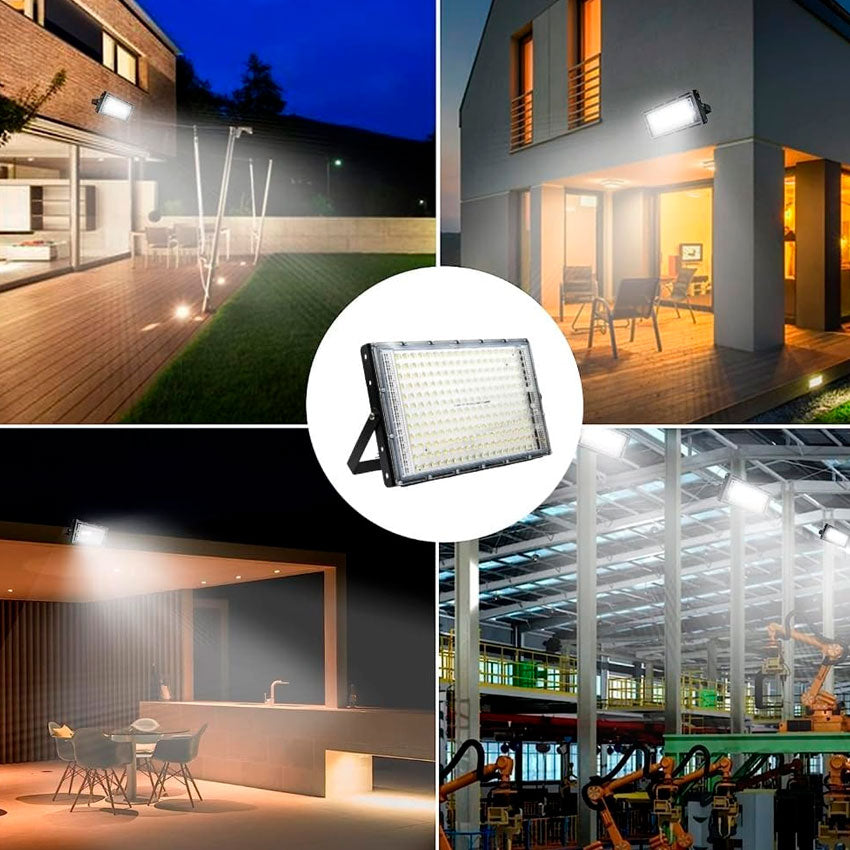 REFLECTOR LED EXTERIOR LUZ FRIA 200W TIANLAI