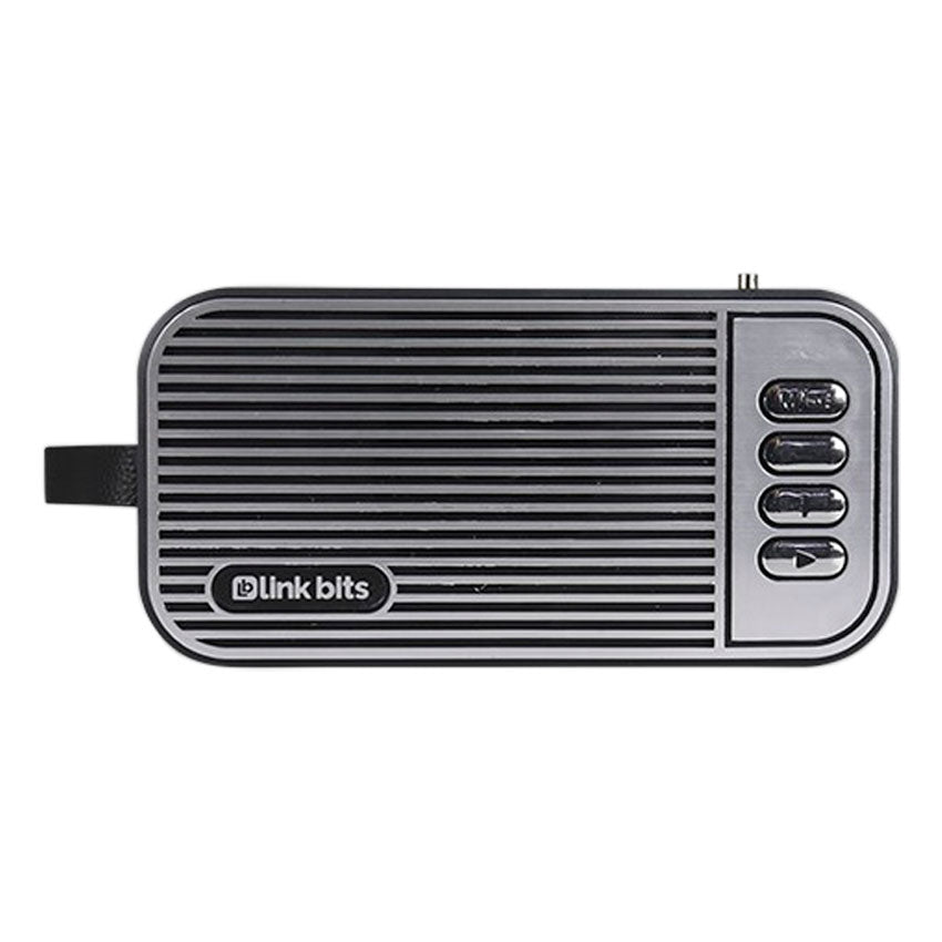 LINKBITS BOCINA BLUETOOTH 2" VINTAGE FM