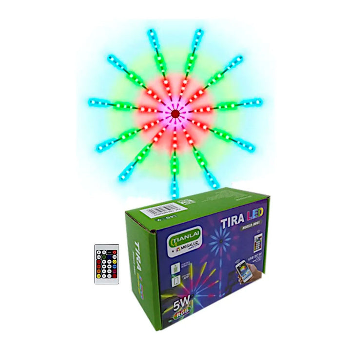 TIRA LED FORMA FUEGOS ARTIFICIALES TIANLAI