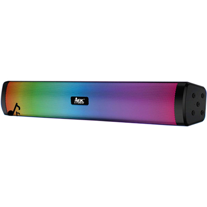 AEK SOUND BAR CYBER CON LUZ