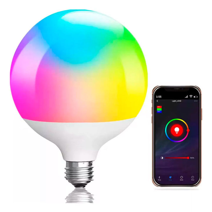 MEGALUZ FOCO LED WIFI RGB COMPATIBLE CON ALEXA