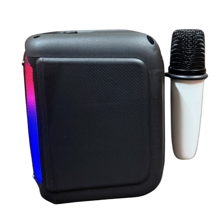LINKBITS BOCINA BLUETOOTH KTS 3" CON MICRÓFONO ALÁMBRICO 10W RMS LED RADIO FM