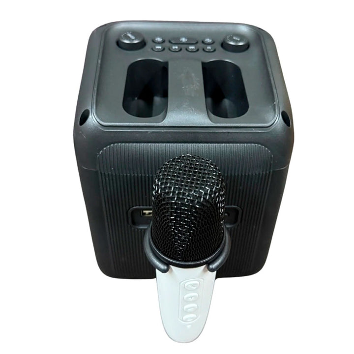 LINKBITS BOCINA BLUETOOTH KTS 3" CON MICRÓFONO ALÁMBRICO 10W RMS LED RADIO FM