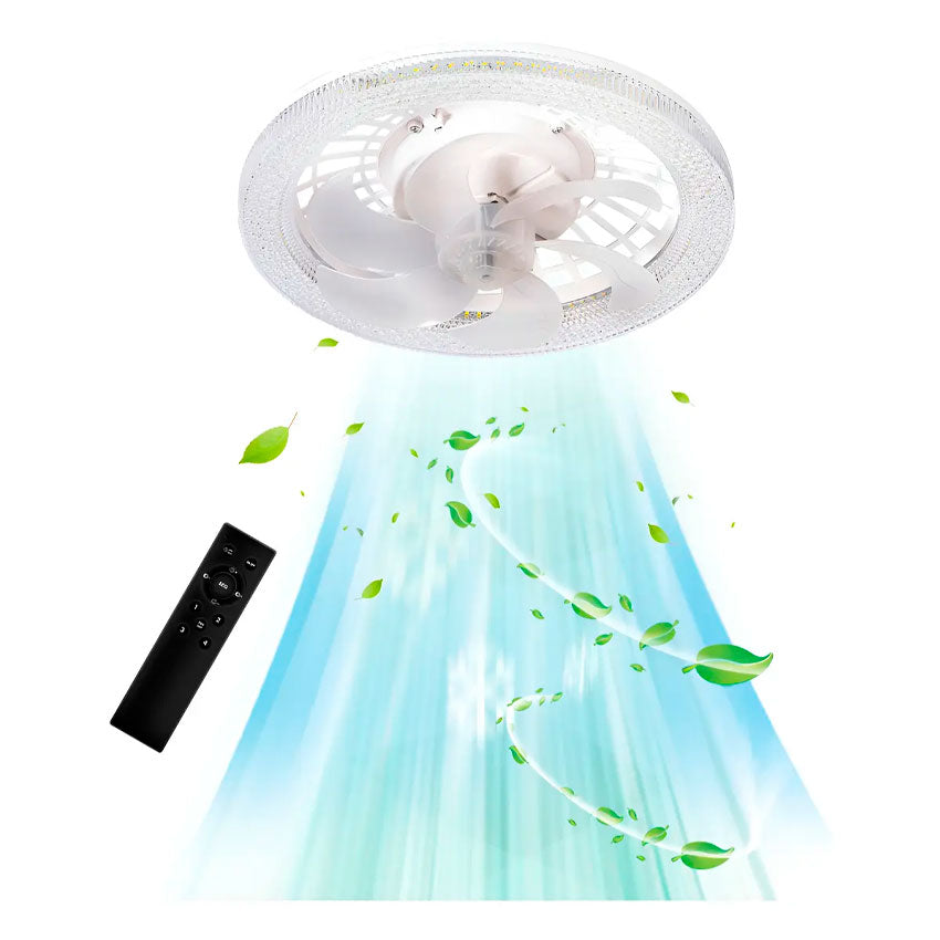 Megaluz Ventilador de Techo con Luz Led Multifuncional y Control Remoto