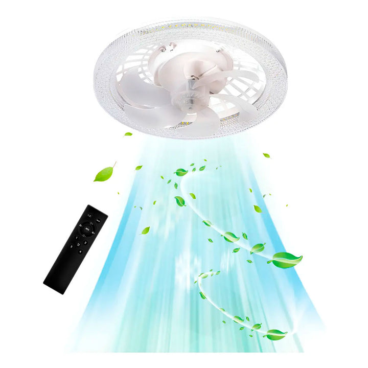 Megaluz Ventilador de Techo con Luz Led Multifuncional y Control Remoto