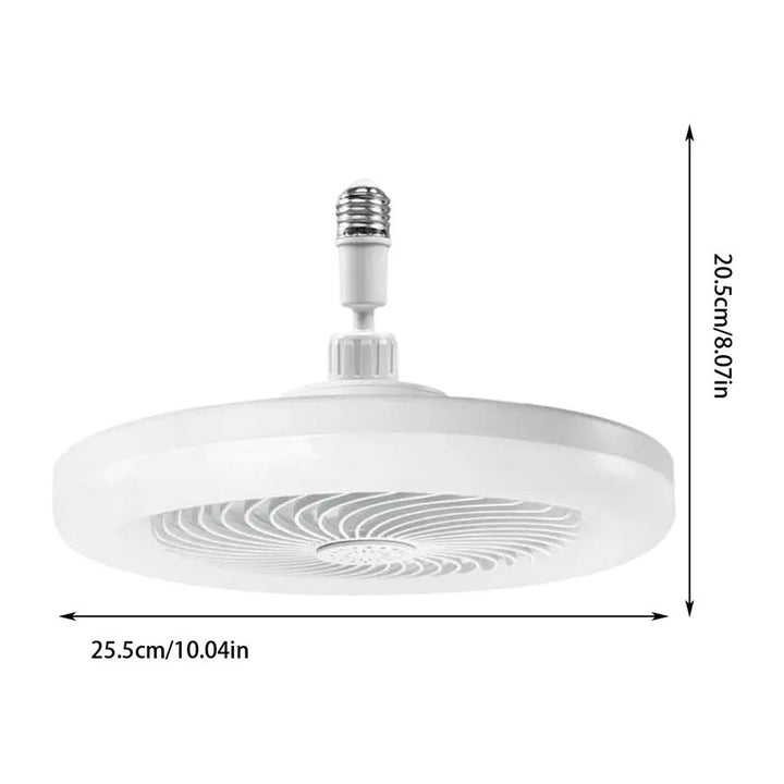 TIANLAI LAMPARA LED CON VENTILADOR 11"" 3 TONOS DE LUZ 3 VELOCIDADES