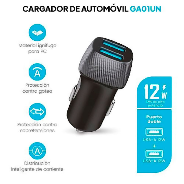 ADAPTADOR DC USB AEK 12W