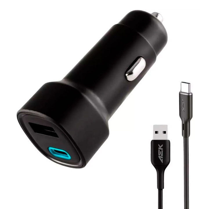 ADAPTADOR DC USB AEK 15.5W INC. CABLE USB TIPO "C"