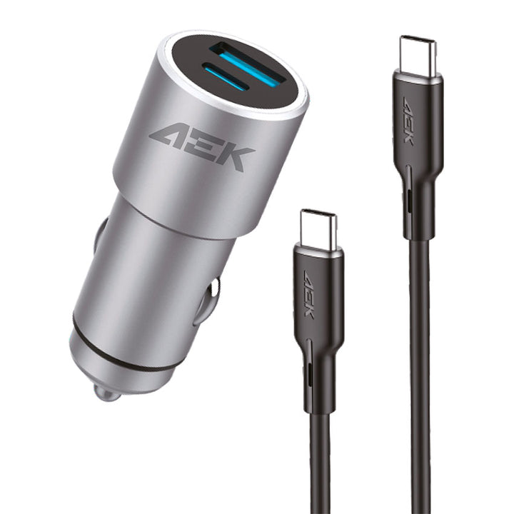 ADAPTADOR DC USB AEK 15.5W INC. CABLE USB TIPO "C"