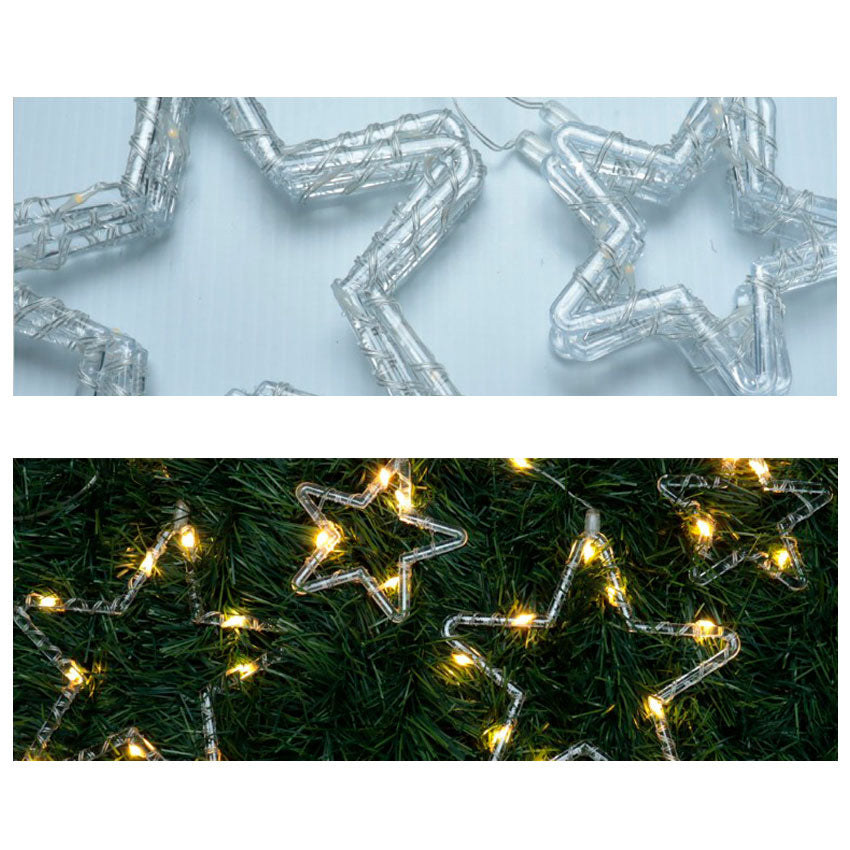 LUCES NAVIDEÑAS TIANLAI SERIE LED ESTRELLAS