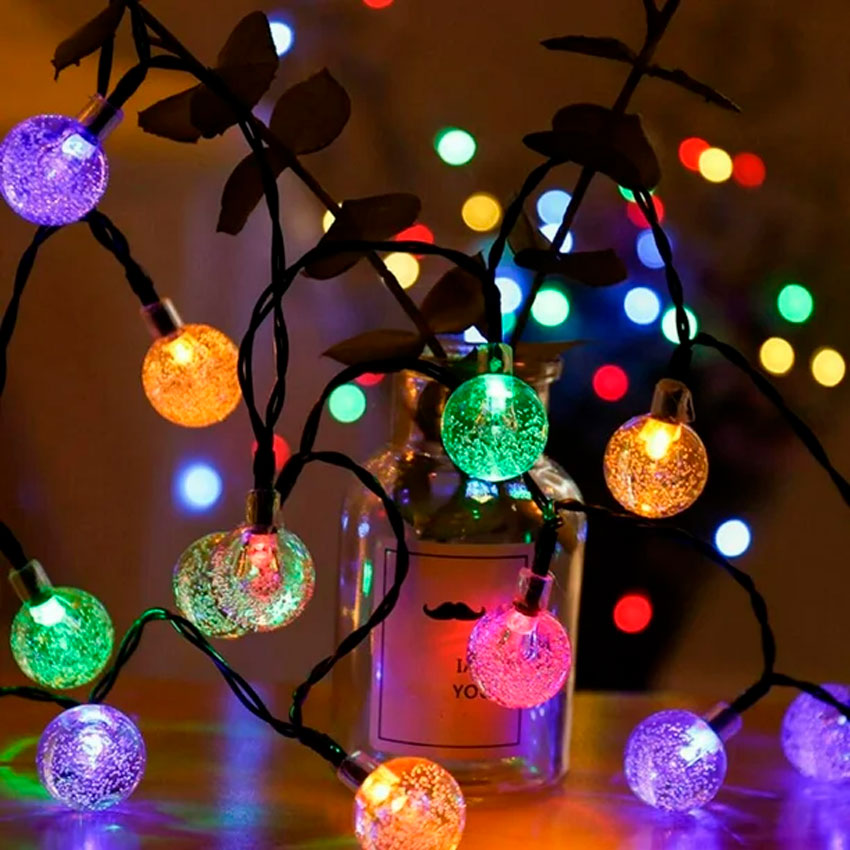 LUCES NAVIDEÑAS TIANLAI MANGUERA LUZ CALIDA