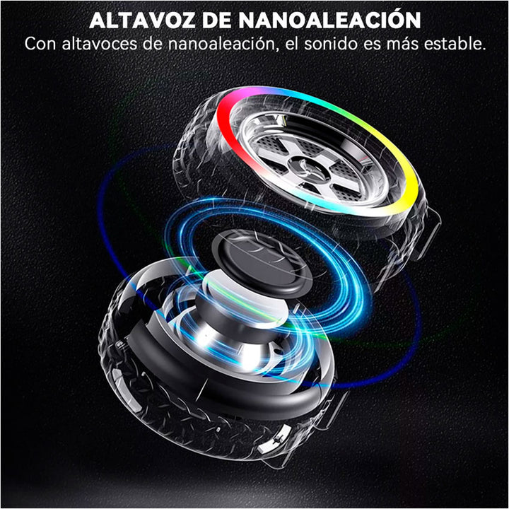 BOCINA BLUETOOTH MUSICORD NEUMATICO (LINKBITS)