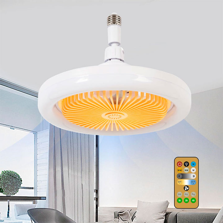 LAMPARA VENTILADOR DE TECHO 11 PULG MEGALUZ