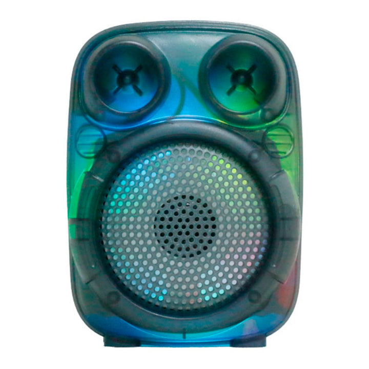 LINKBITS BOCINA BLUETOOTH 3" TRASLUCIDA