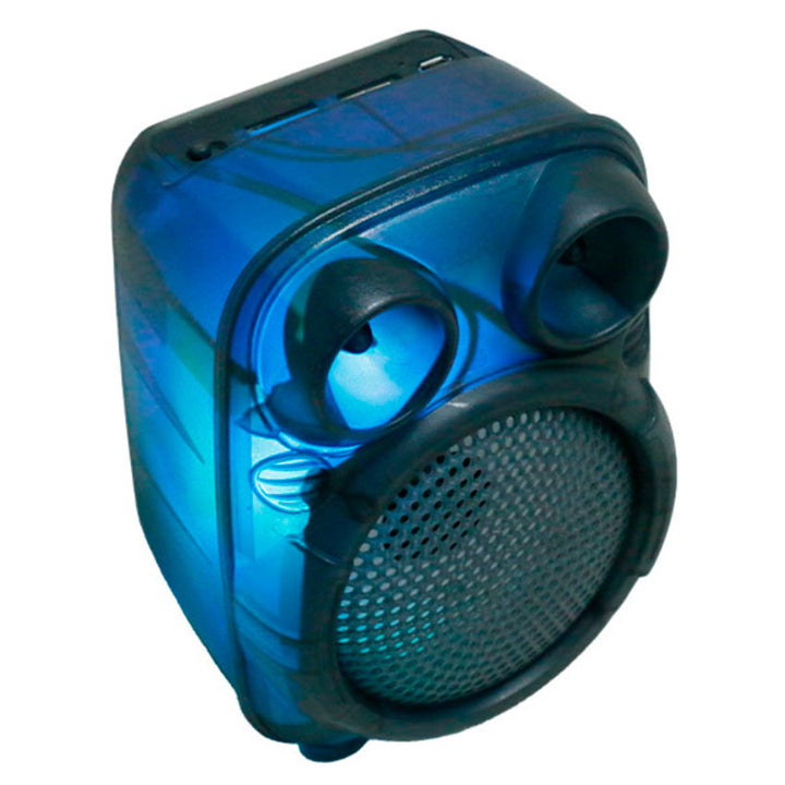 LINKBITS BOCINA BLUETOOTH 3" TRASLUCIDA