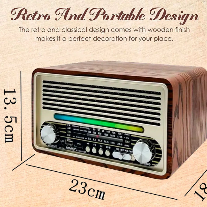 RADIO BLUETOOTH LINKBITS RETRO VINTAGE