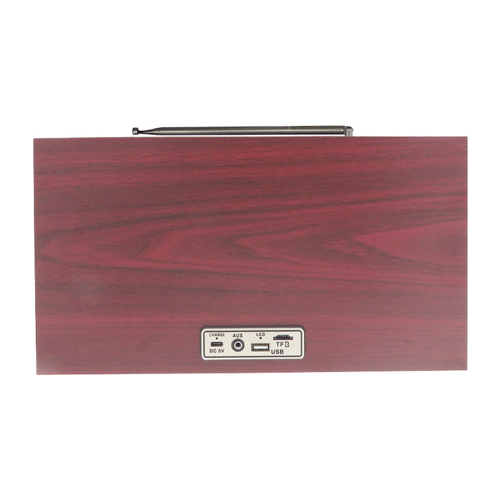 Linkbits Radio Bluetooth Retro Vintage Recargable con Bocina Fm/am/sw