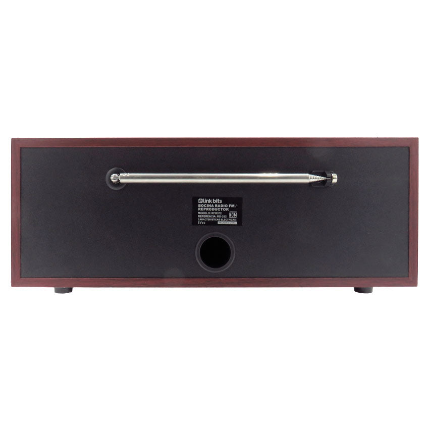 Linkbits Radio Bluetooth Retro Vintage Recargable con Bocina Fm/am/sw