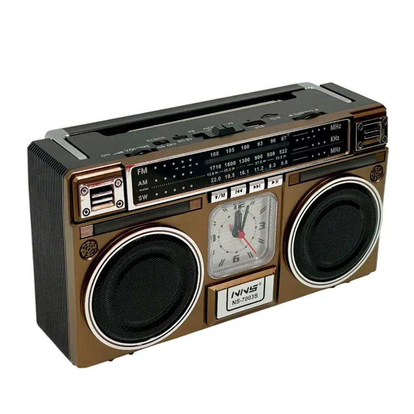 Linkbits Rd-263 Radio Bluetooth Retro Boom Box
