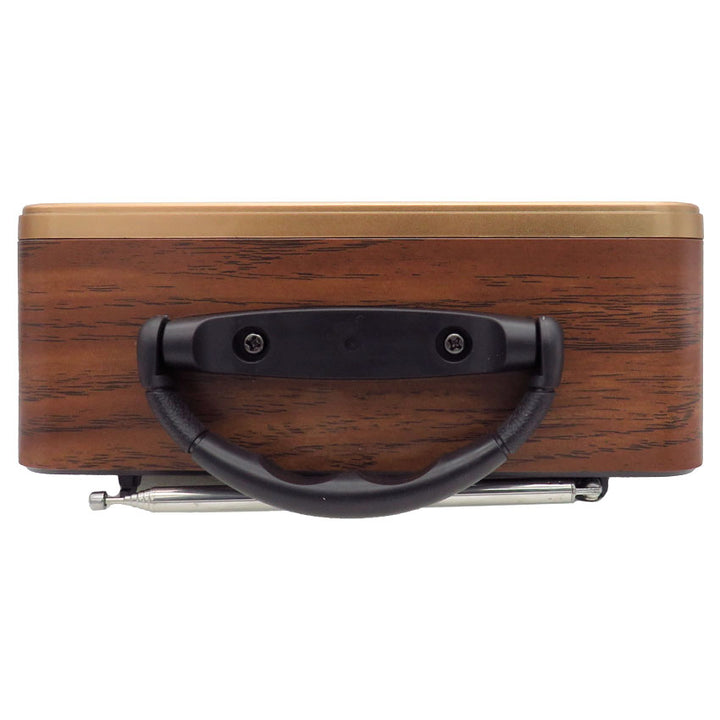 Linkbits Radio Bluetooth Retro Vintage Am Fm Usb Micro Sd