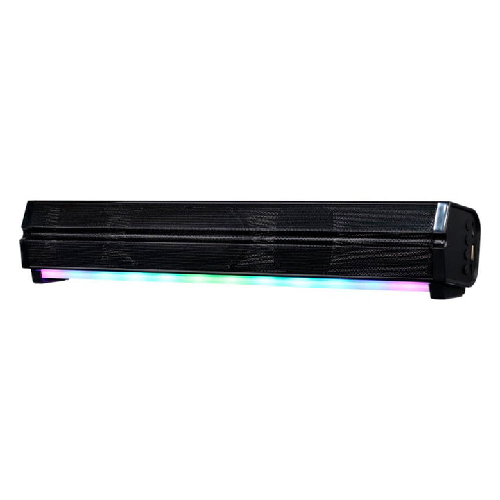 LINKBITS BOCINA BLUETOOTH KTS BARRA 2X2" SUBWOOFER LUCES LED MULTICOLOR TRUE WIRELESS FM