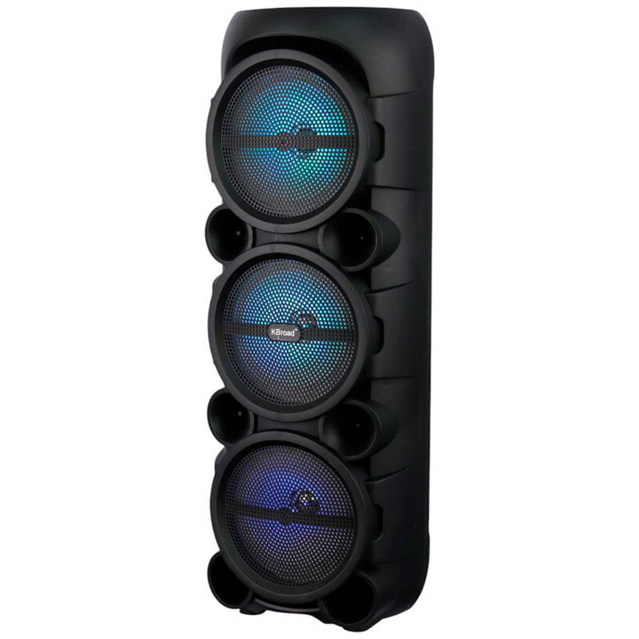 LINKBITS BAFLE 3 X 8" SONIDO PORTÁTIL Y MULTIFUNCIONAL