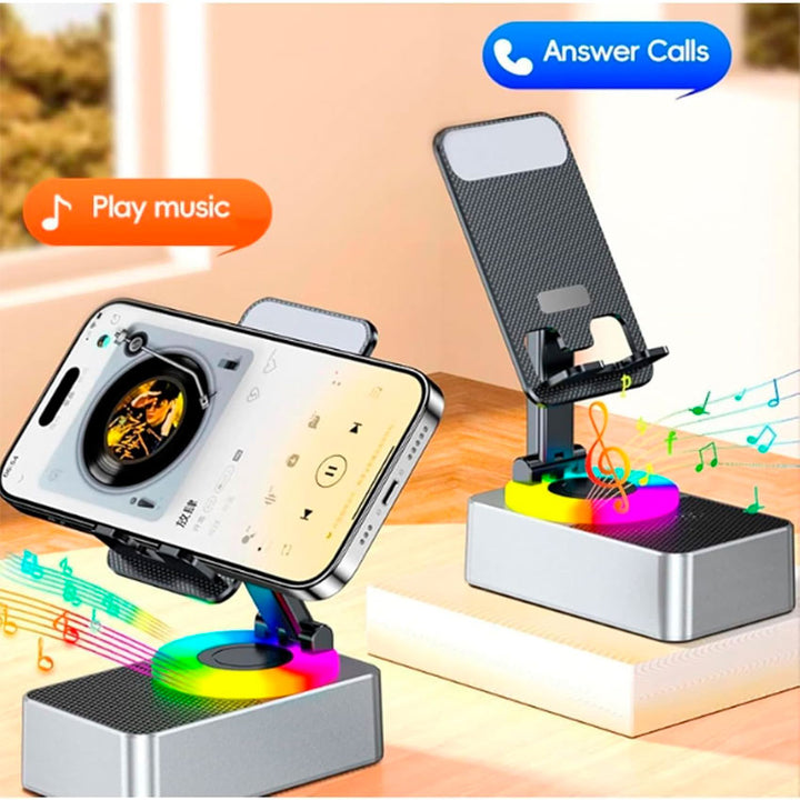 LINKBITS BOCINA BLUETOOTH CON SOPORTE PARA CELULAR PORTATIL