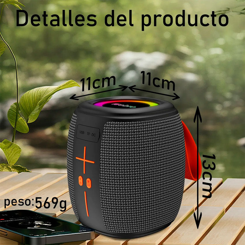 LINKBITS BOCINA BLUETOOTH KTS RESISTENTE AL AGUA, RECARGABLE