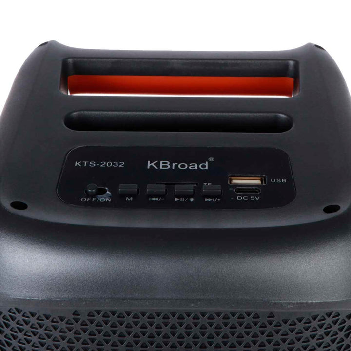 BOCINA BLUETOOTH KTS 2 X 4" TORRE C/MICROFONO