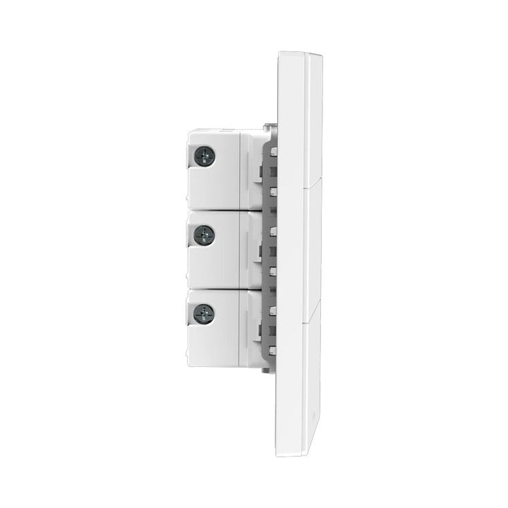 Interruptor con 3 Apagadores Blanco Goneo