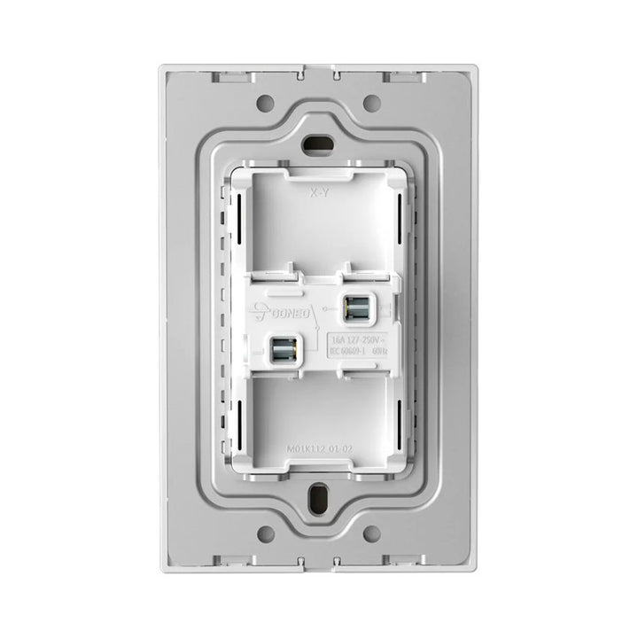 Interruptor 3 Modulos para Timbre Blanco Goneo