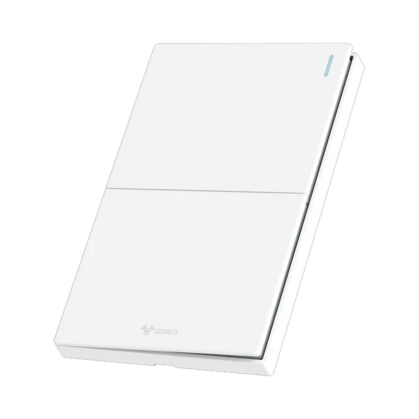 Interruptor Sencillo y 1 de Escalera Blanco Goneo