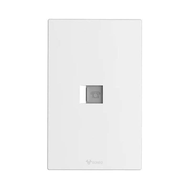 Toma de Telefono Cat 3 Blanco Goneo