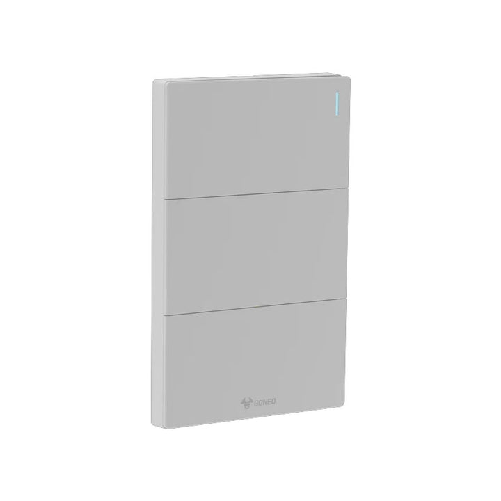 Interruptor con 1 Apagador Sencillo Gris Goneo