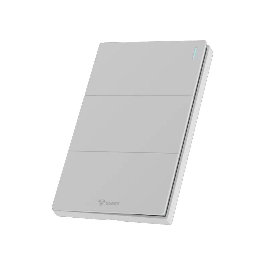 Interruptor con 1 Apagador Sencillo Gris Goneo