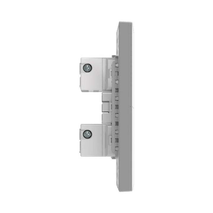 Interruptor Sencillo y 1 de Escalera Gris Goneo