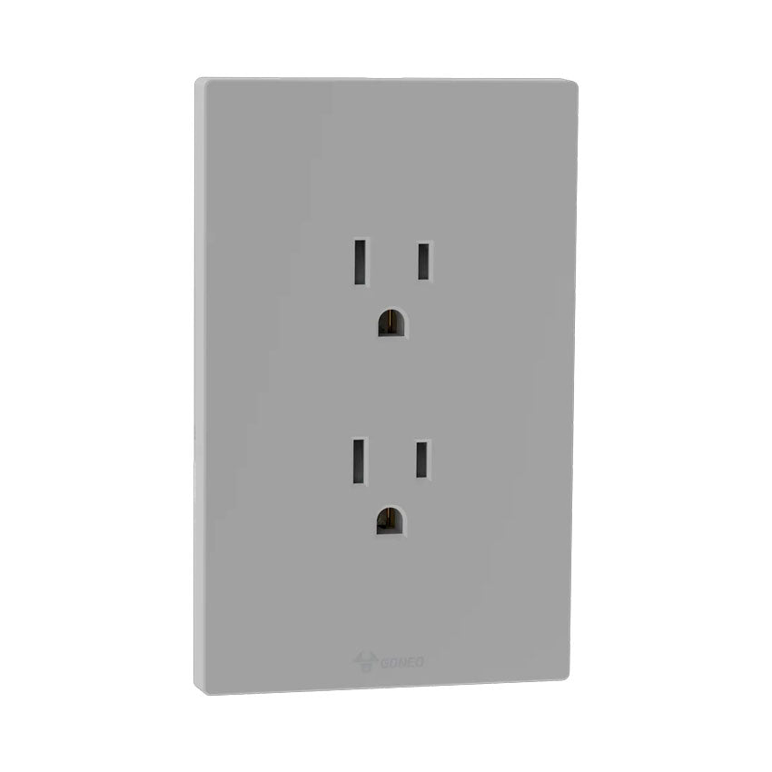 Tomacorriente Duplex Gris Goneo