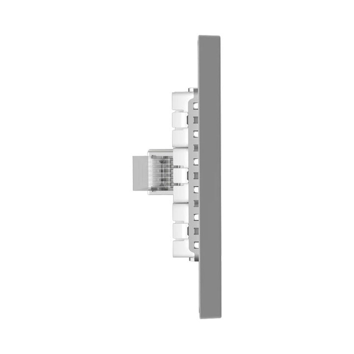 Tomacorriente Computadora Toma Datos Rj45 Gris Goneo