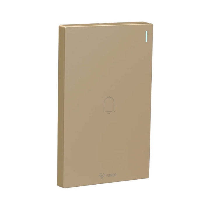 Interruptor 3 Modulos para Timbre Dorado Goneo