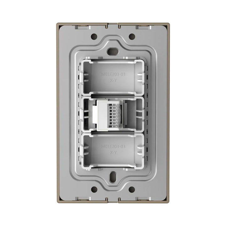 Tomacorriente Computadora Toma Datos Rj45 Dorado Goneo