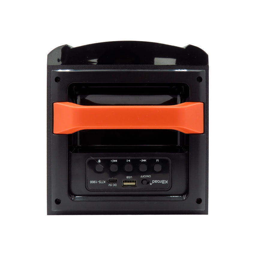 BOCINA BLUETOOTH KTS 4" RBG LIGHT C/MICROFONO