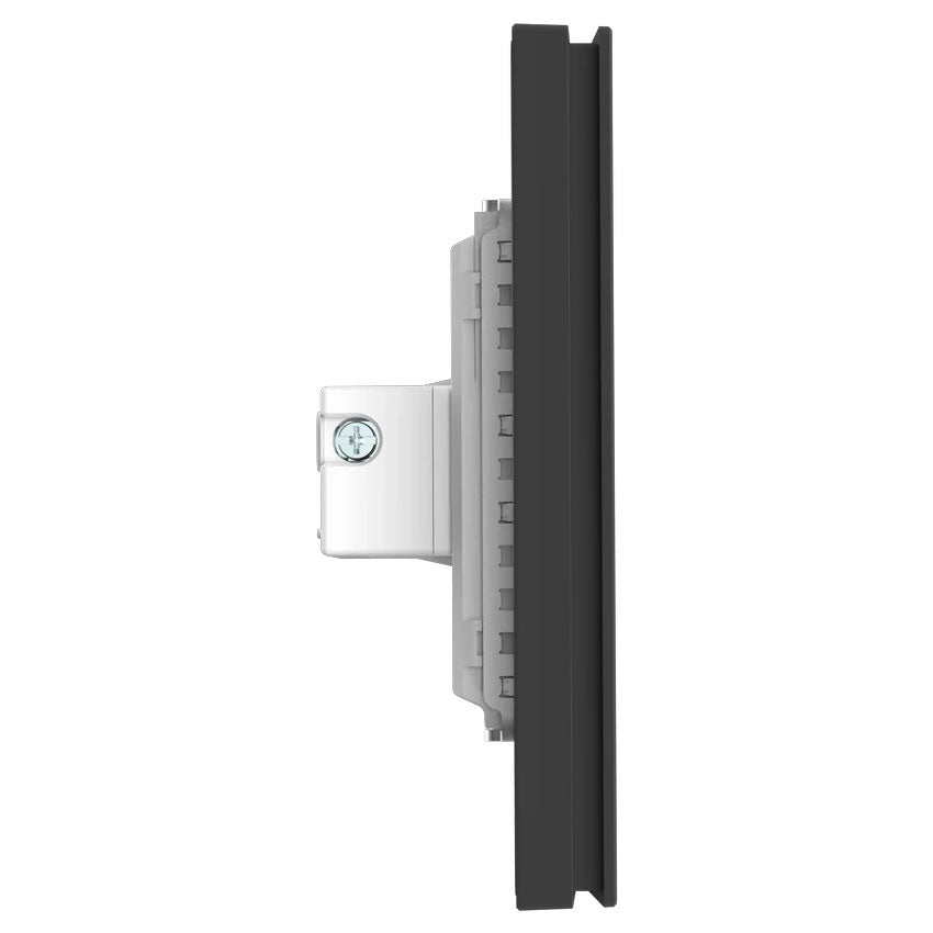 Interruptor con 1 Apagador Sencillo Negro Goneo