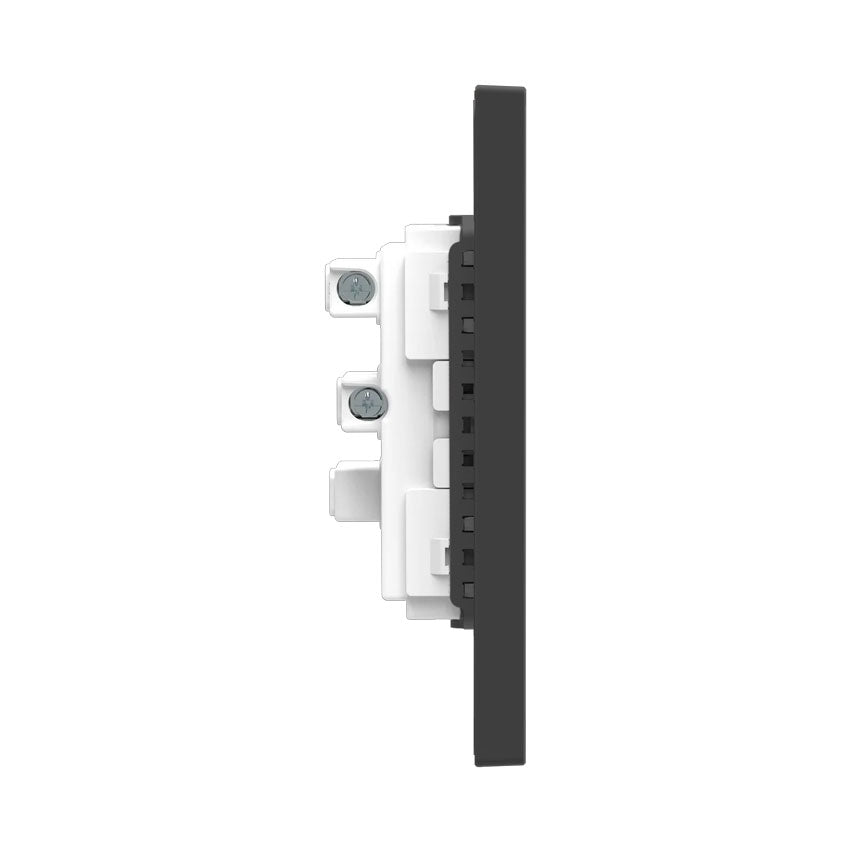 Tomacorriente Duplex Negro Goneo