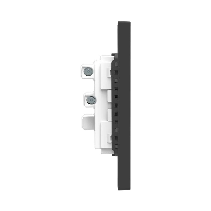 Tomacorriente Duplex Negro Goneo