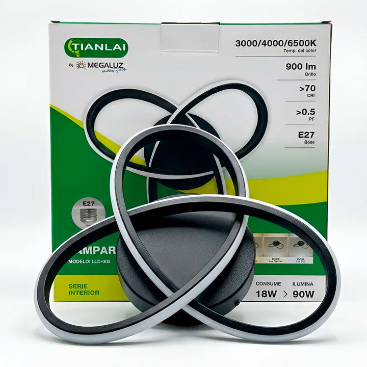 TIANLAI LAMPARA LED DECORATIVA 18W 900 LM